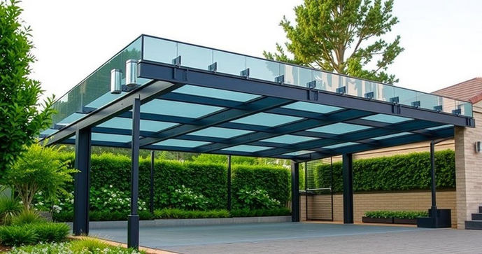 Cobertura de vidro para garagem transforma seu espaço: descubra as vantagens e opções disponíveis Cobertura de vidro para garagem transforma seu espaço: descubra as vantagens e opções disponíveis