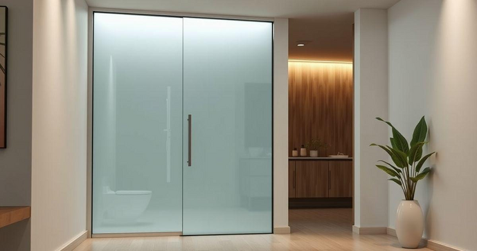 Porta de vidro temperado para sua casa: descubra as vantagens e opções disponíveis