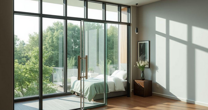 Como Escolher a Porta de Vidro Para Quarto Ideal para Seu Espaço